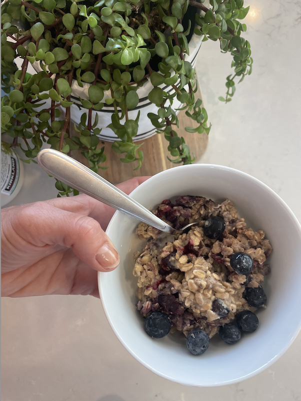 Featured image for “Blueberry Oatmeal Bake”